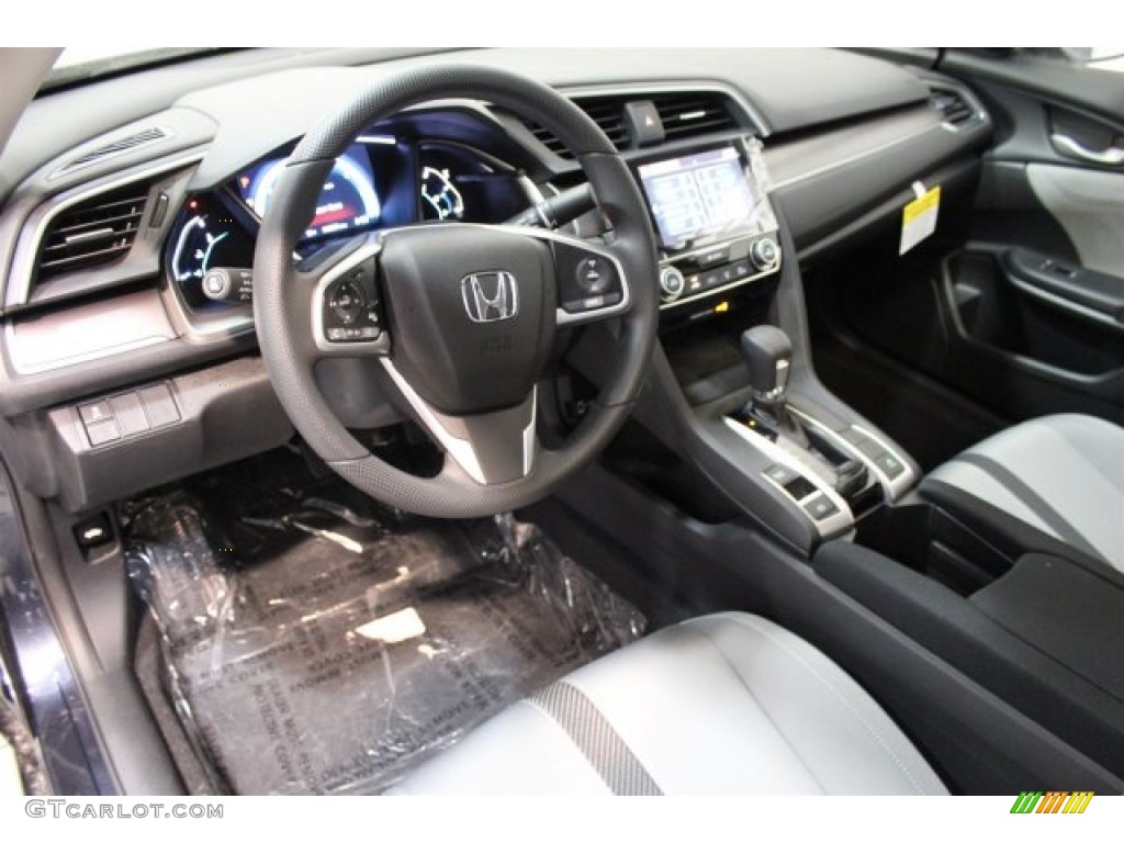 Gray Interior 2016 Honda Civic EX Sedan Photo #109795846