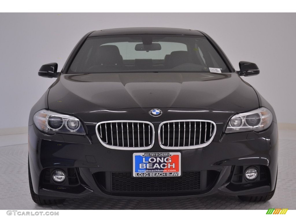 2016 5 Series 528i Sedan - Jet Black / Black photo #2