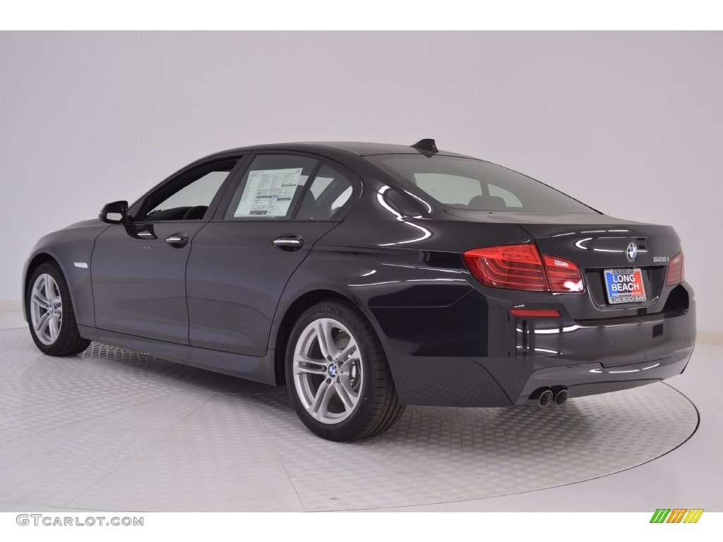 2016 5 Series 528i Sedan - Jet Black / Black photo #4
