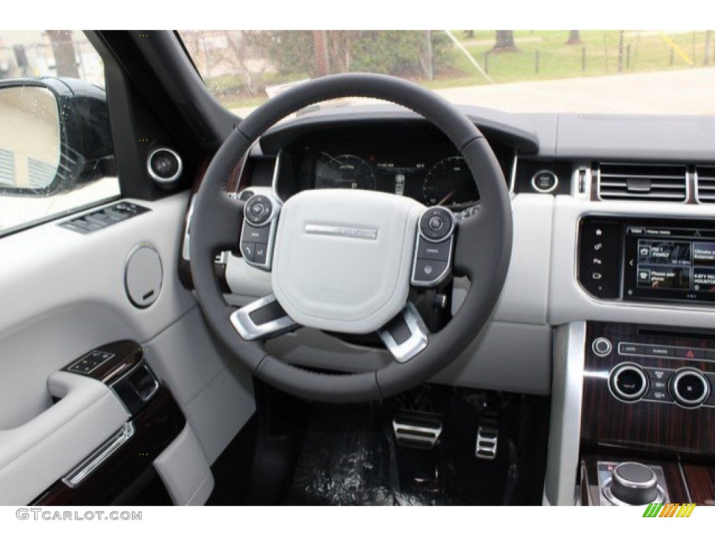 2016 Range Rover Supercharged - Santorini Black Metallic / Ebony/Cirrus photo #16