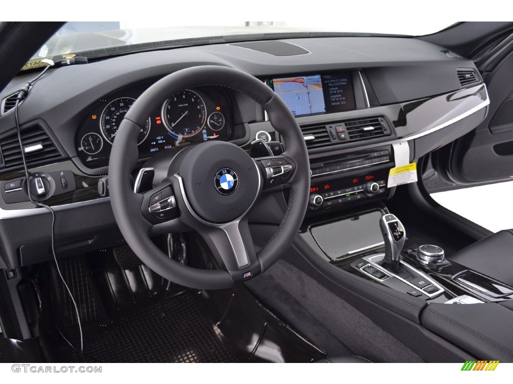 2016 5 Series 528i Sedan - Jet Black / Black photo #7