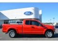 2015 Race Red Ford F150 XLT SuperCab  photo #2