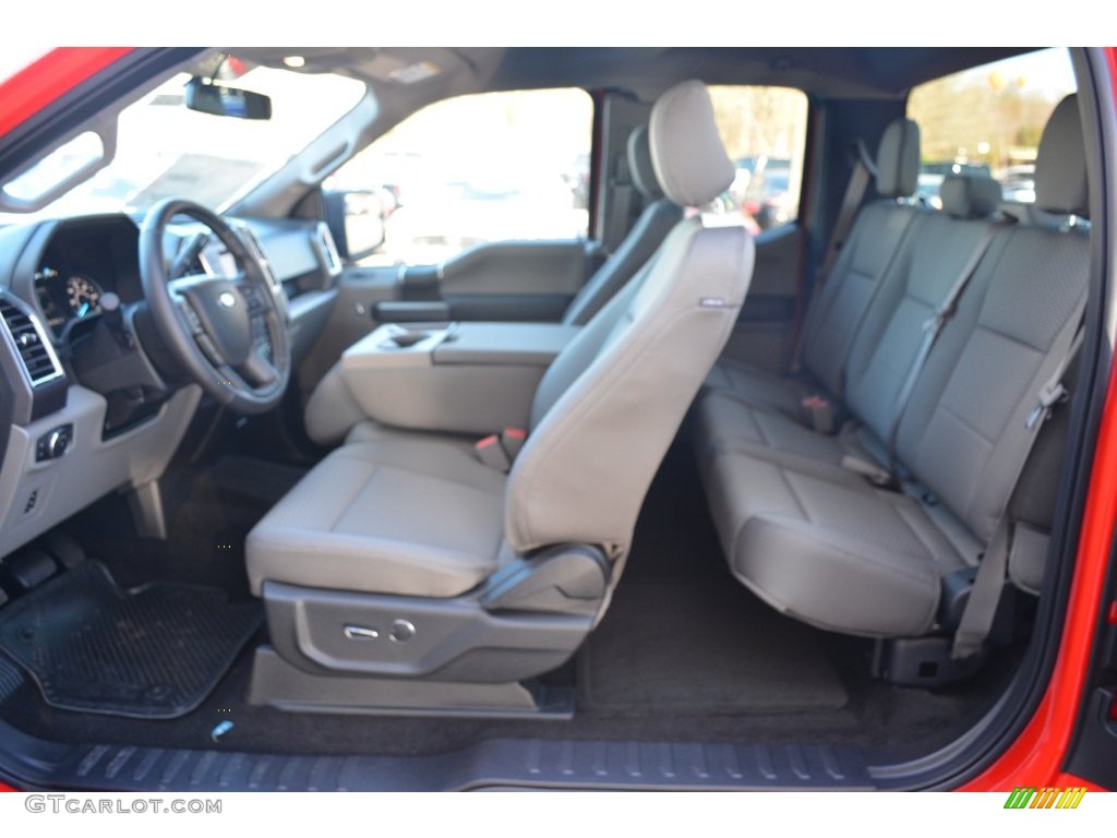 2015 F150 XLT SuperCab - Race Red / Medium Earth Gray photo #11