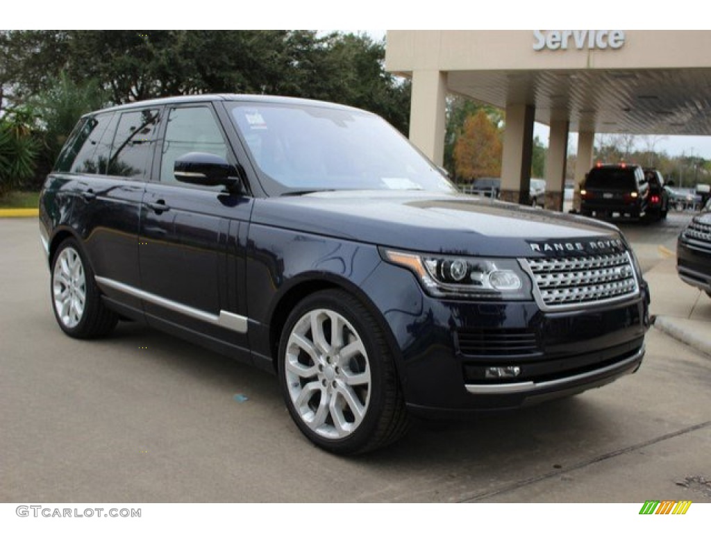 2016 Range Rover Supercharged - Loire Blue Metallic / Ebony/Cirrus photo #2