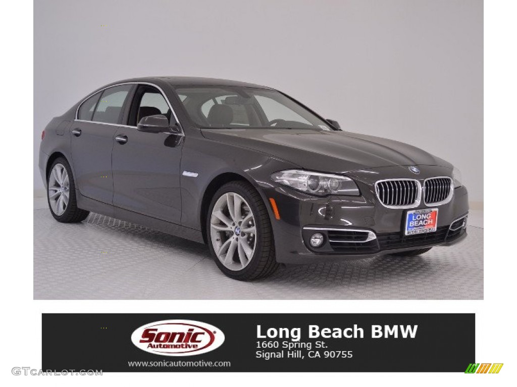 2016 5 Series 535i Sedan - Jotoba Brown Metallic / Mocha photo #1