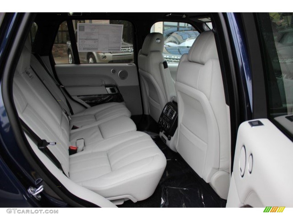 2016 Range Rover Supercharged - Loire Blue Metallic / Ebony/Cirrus photo #13