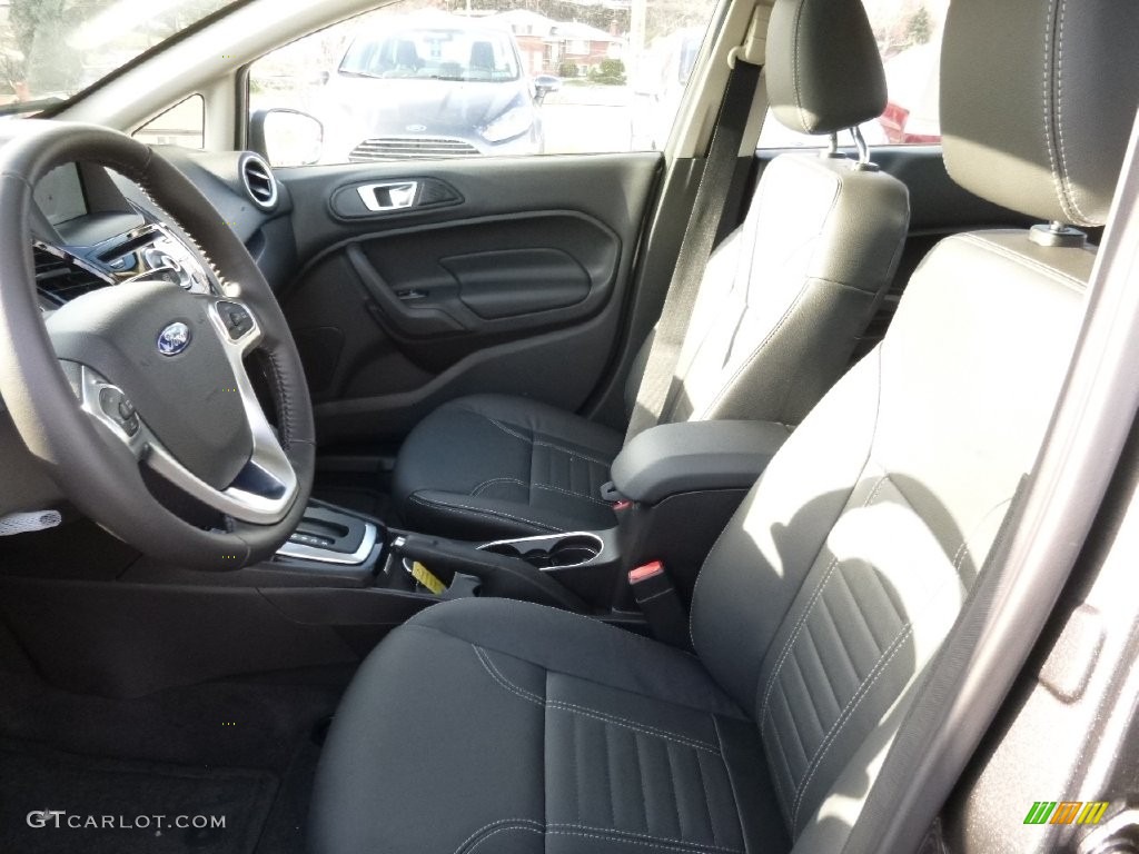 2016 Ford Fiesta Titanium Sedan Front Seat Photo #109799451