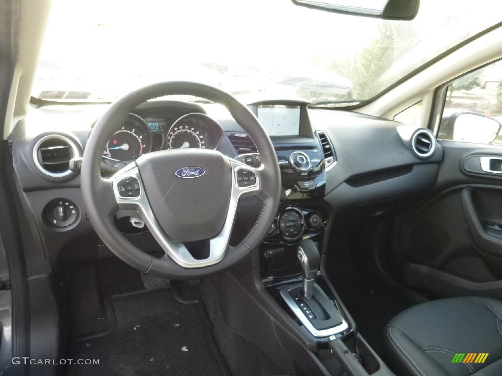 2016 Ford Fiesta Titanium Sedan Interior Color Photos