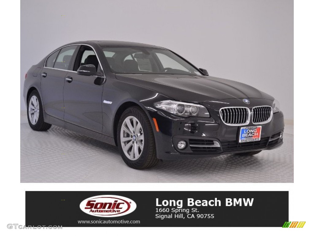 2016 5 Series 528i Sedan - Jet Black / Black photo #1
