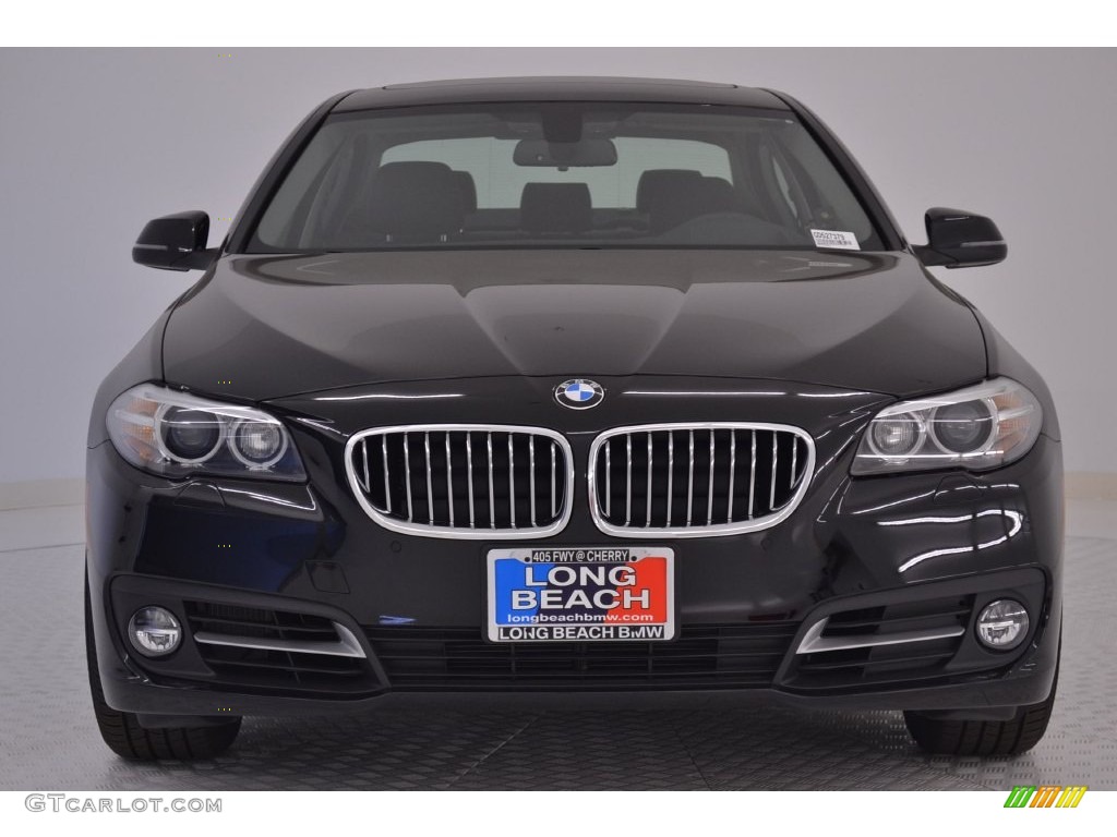 2016 5 Series 528i Sedan - Jet Black / Black photo #2