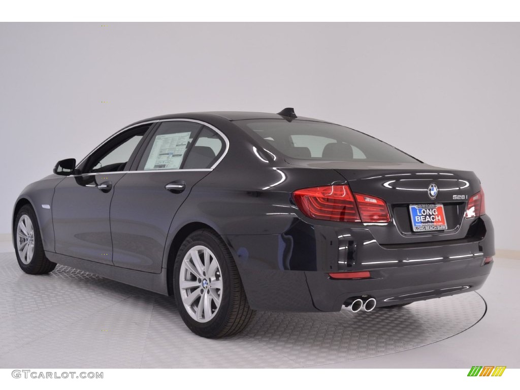 2016 5 Series 528i Sedan - Jet Black / Black photo #4