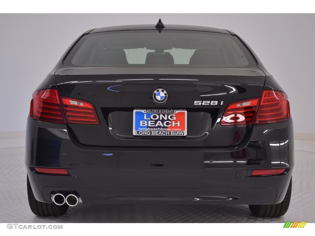 2016 5 Series 528i Sedan - Jet Black / Black photo #5