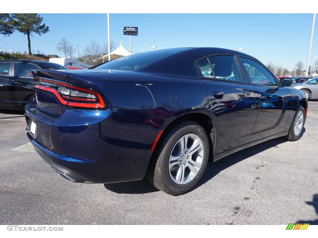 Jazz Blue Pearl Coat 2016 Dodge Charger SE Exterior Photo #109800120