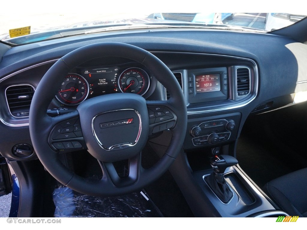 2016 Charger SE - Jazz Blue Pearl Coat / Black photo #7