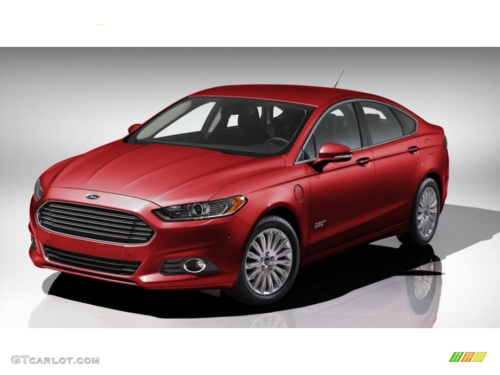 2016 Fusion SE - Ruby Red Metallic / Charcoal Black photo #4