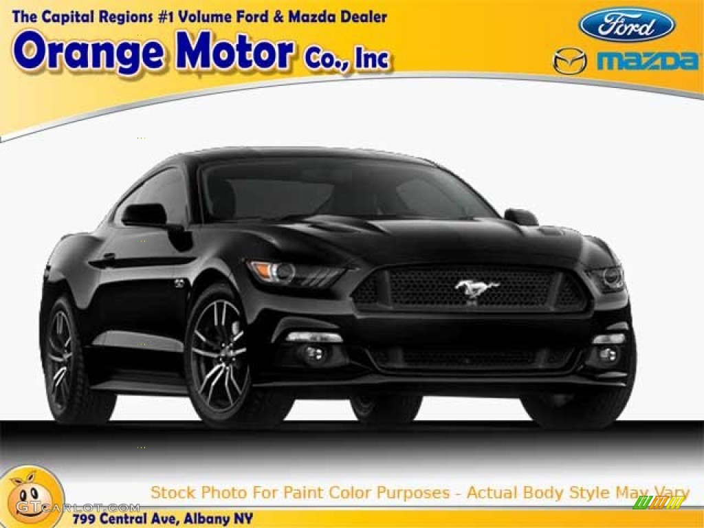 2016 Mustang V6 Coupe - Shadow Black / Ebony photo #1