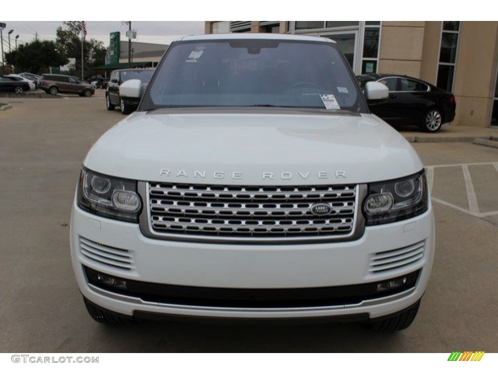 2016 Range Rover Supercharged - Fuji White / Ebony/Ebony photo #6