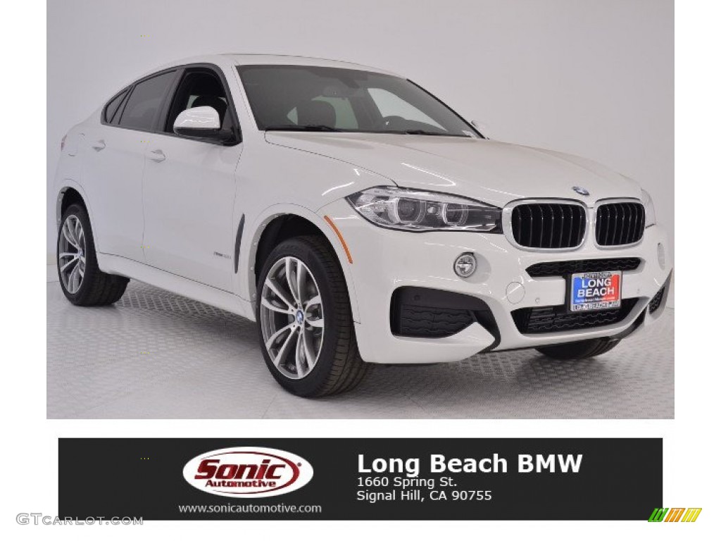 2016 X6 sDrive35i - Alpine White / Black photo #1