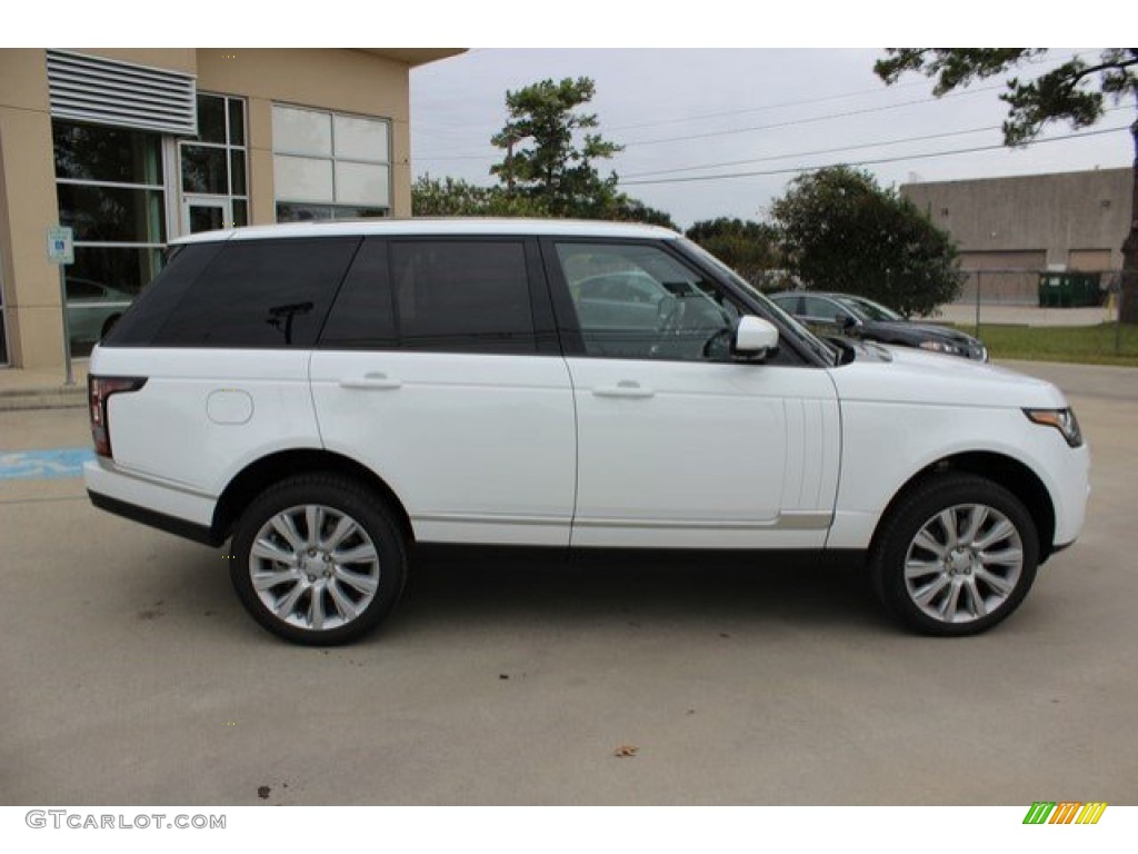 2016 Range Rover Supercharged - Fuji White / Ebony/Ebony photo #12