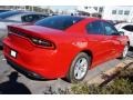 Redline Red Tri-coat Pearl 2016 Dodge Charger SE Exterior