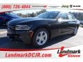 Pitch Black 2016 Dodge Charger SE