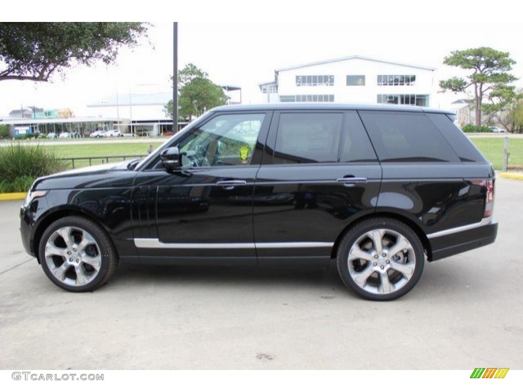 Santorini Black Metallic 2016 Land Rover Range Rover Autobiography Exterior Photo #109801020