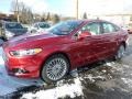 2016 Ruby Red Metallic Ford Fusion Titanium  photo #4