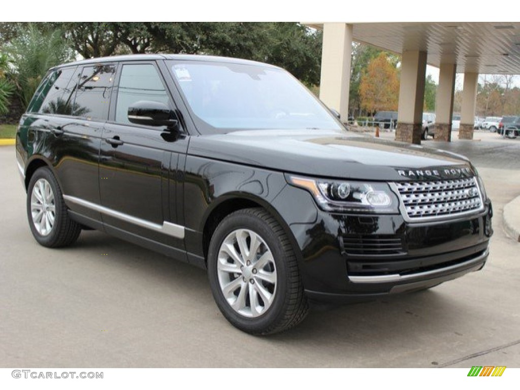 2016 Range Rover HSE - Santorini Black Metallic / Ebony/Ebony photo #2