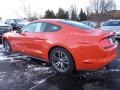 2016 Competition Orange Ford Mustang EcoBoost Premium Coupe  photo #3