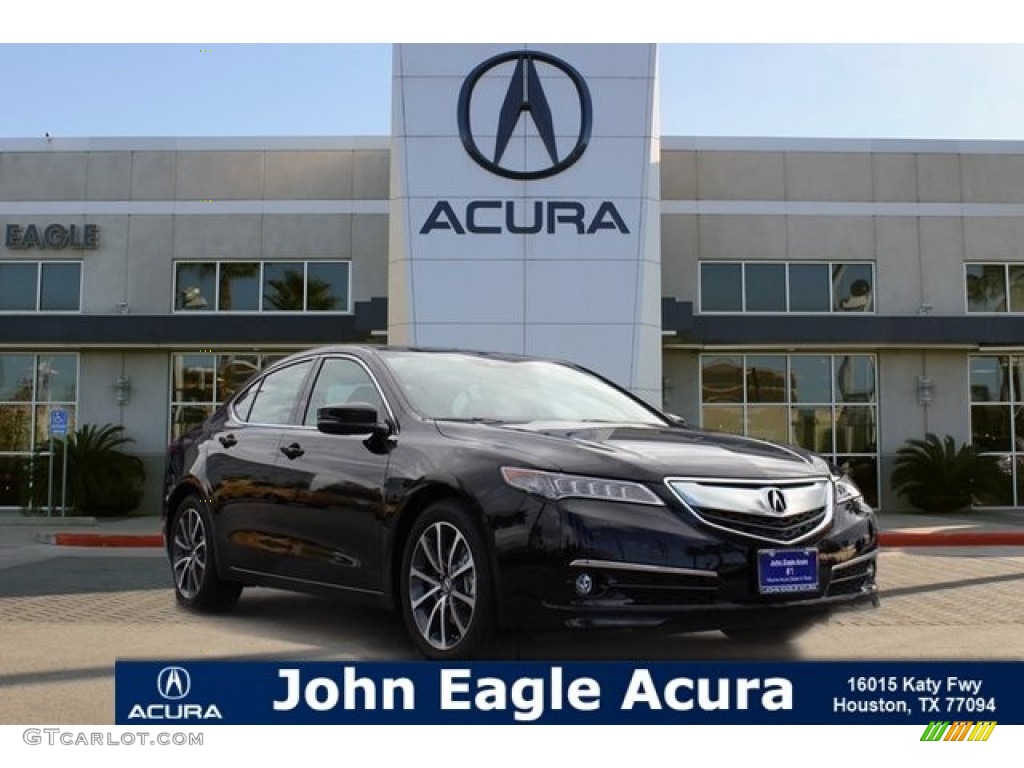 Crystal Black Pearl Acura TLX