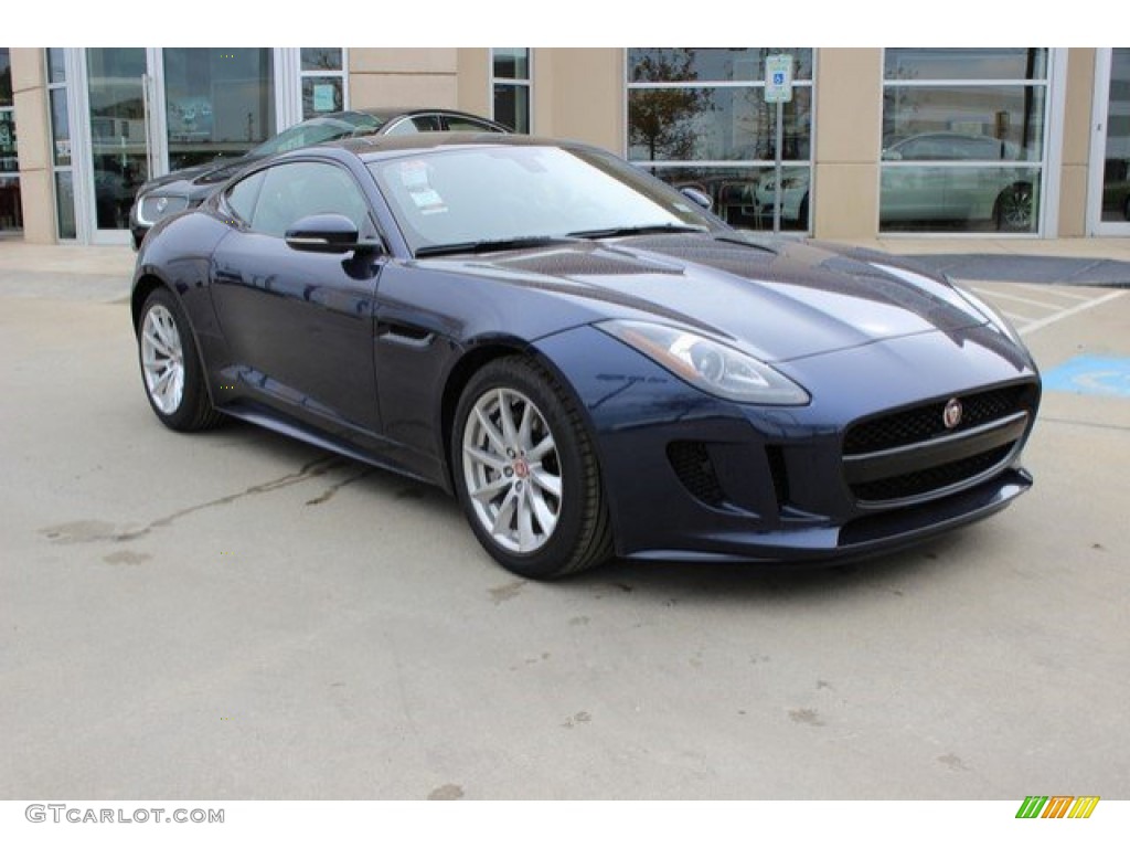2016 F-TYPE Coupe - Dark Sapphire Metallic / Jet photo #1