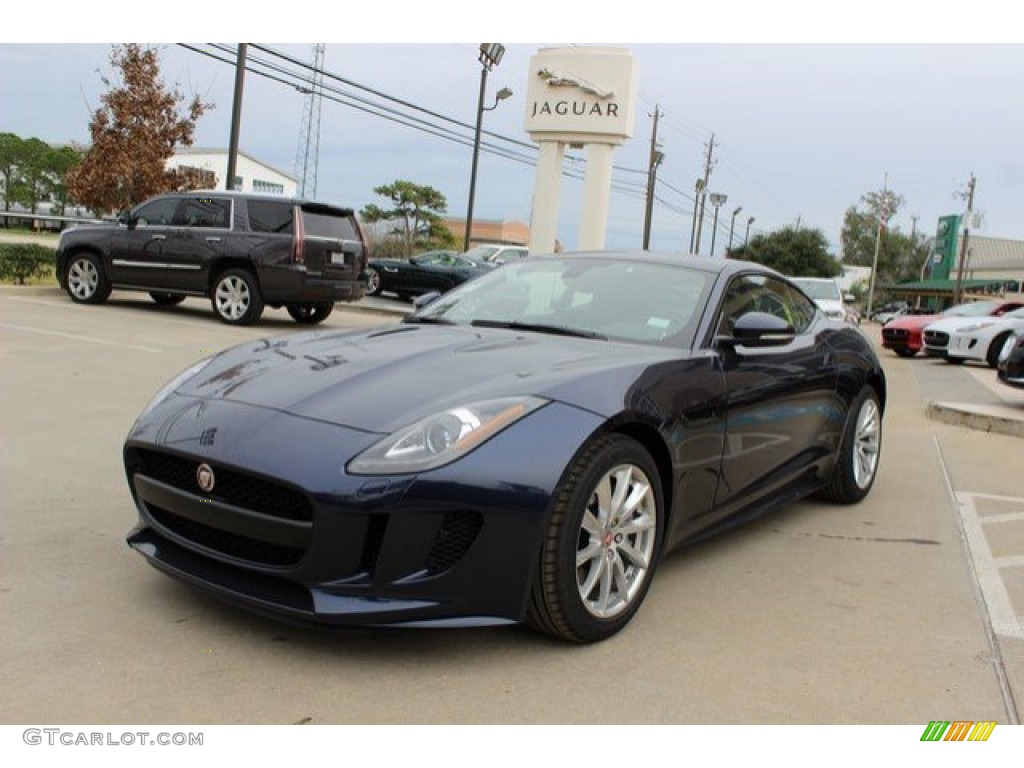 2016 F-TYPE Coupe - Dark Sapphire Metallic / Jet photo #7