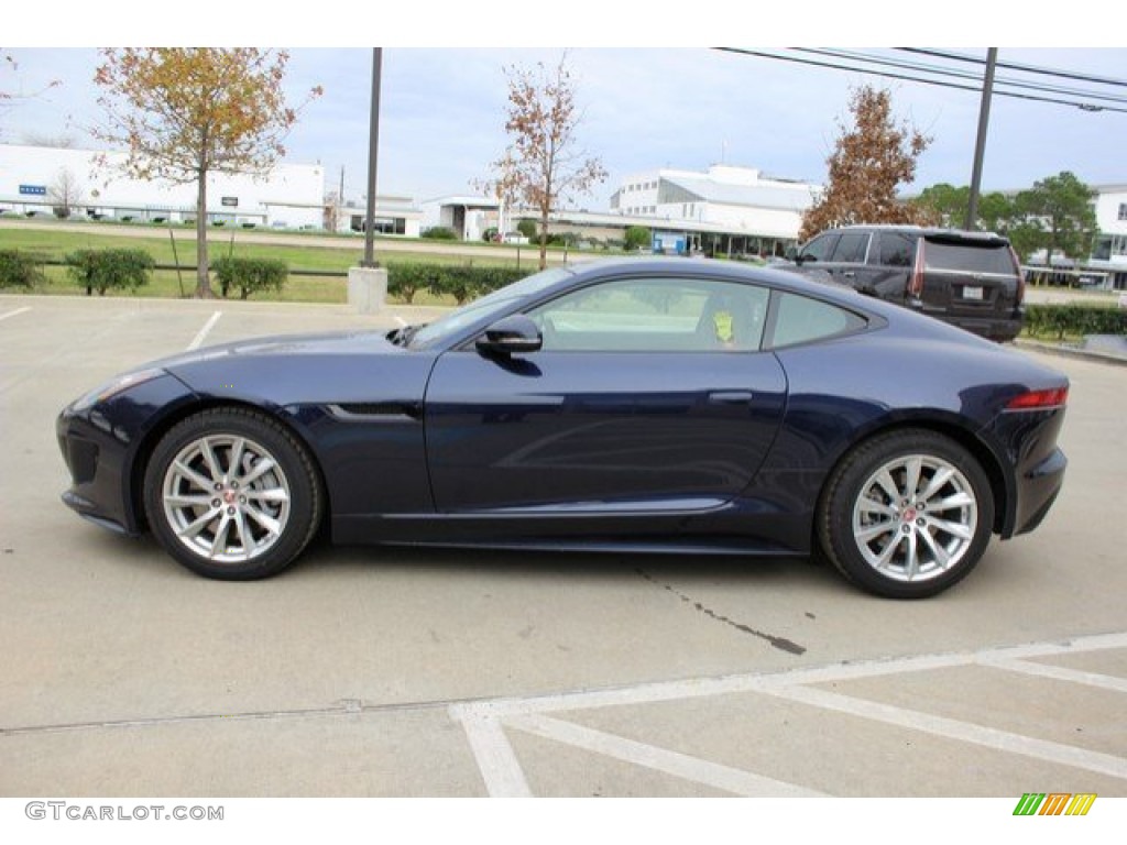 Dark Sapphire Metallic 2016 Jaguar F-TYPE Coupe Exterior Photo #109802838