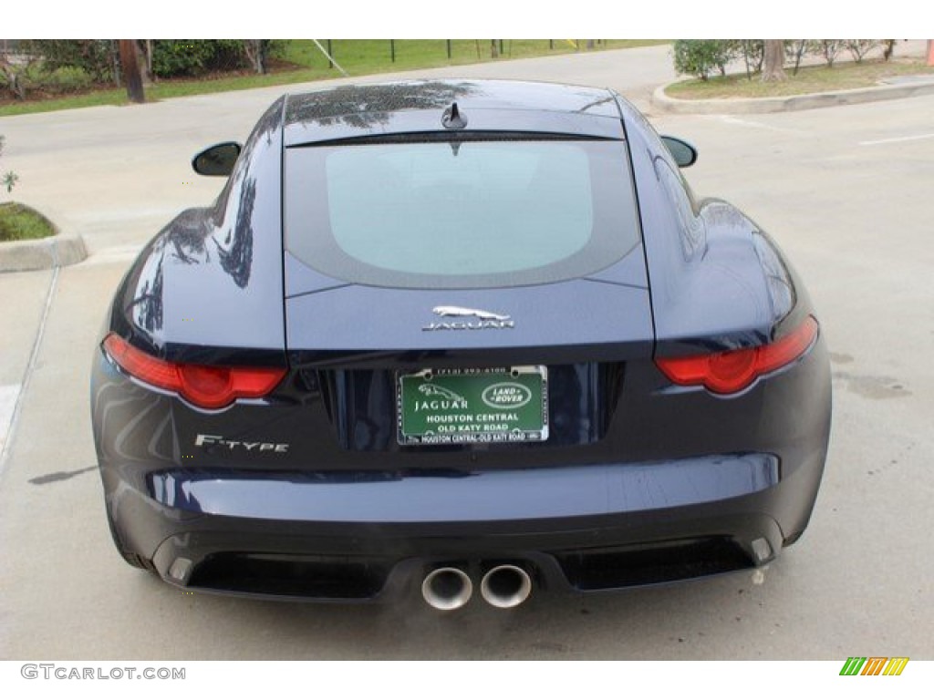 2016 F-TYPE Coupe - Dark Sapphire Metallic / Jet photo #10