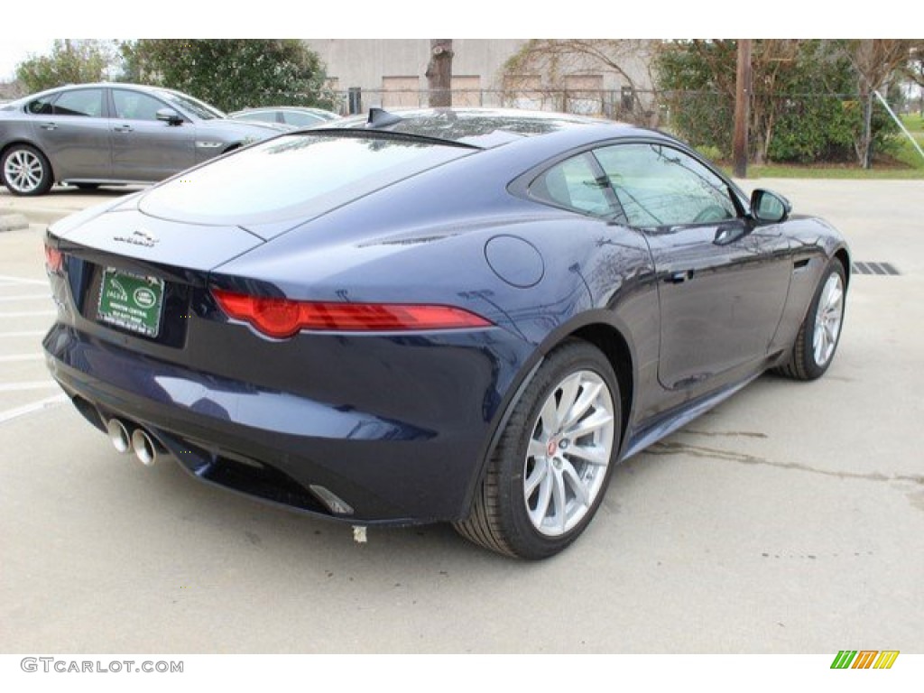 2016 F-TYPE Coupe - Dark Sapphire Metallic / Jet photo #11