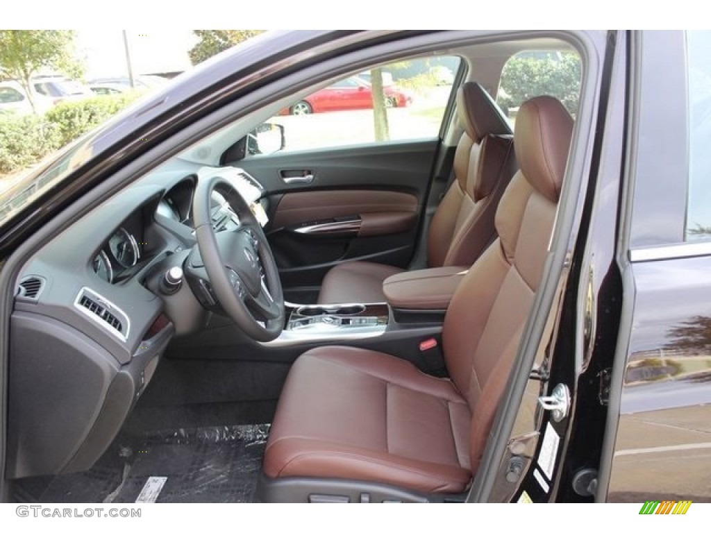 Espresso Interior 2016 Acura TLX 3.5 Photo #109802913