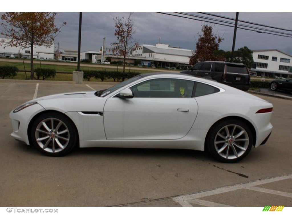 Polaris White 2016 Jaguar F-TYPE S Coupe Exterior Photo #109803315