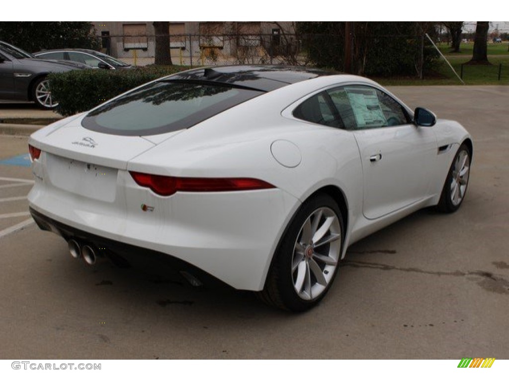 Polaris White 2016 Jaguar F-TYPE S Coupe Exterior Photo #109803374