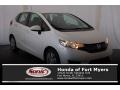 White Orchid Pearl 2016 Honda Fit LX