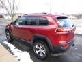 2014 Deep Cherry Red Crystal Pearl Jeep Cherokee Trailhawk 4x4  photo #11