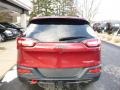 2014 Deep Cherry Red Crystal Pearl Jeep Cherokee Trailhawk 4x4  photo #12
