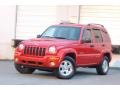 Flame Red 2002 Jeep Liberty Limited 4x4