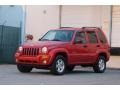 2002 Flame Red Jeep Liberty Limited 4x4  photo #4