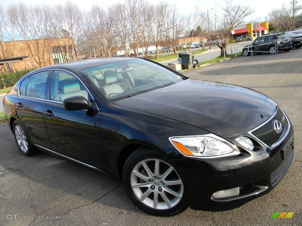 2006 GS 300 - Black Onyx / Ash Gray photo #3