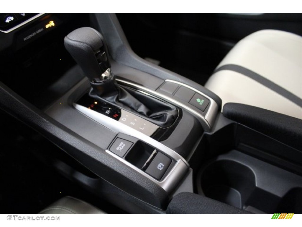 2016 Civic LX Sedan - Taffeta White / Ivory photo #20