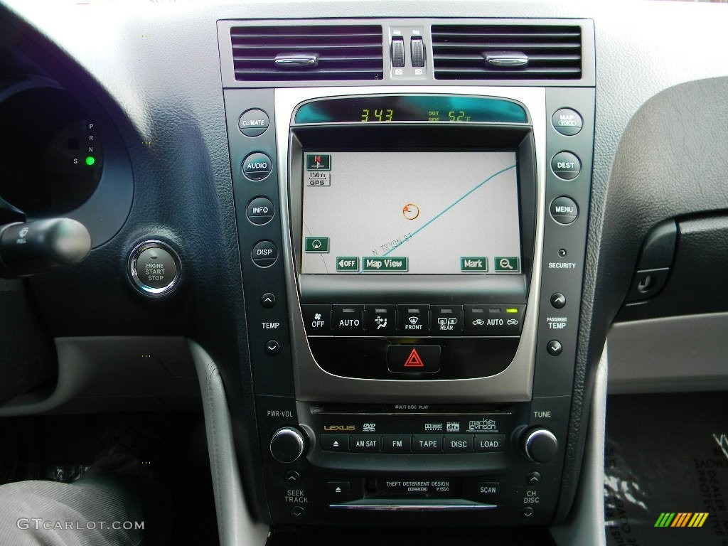 2006 GS 300 - Black Onyx / Ash Gray photo #15