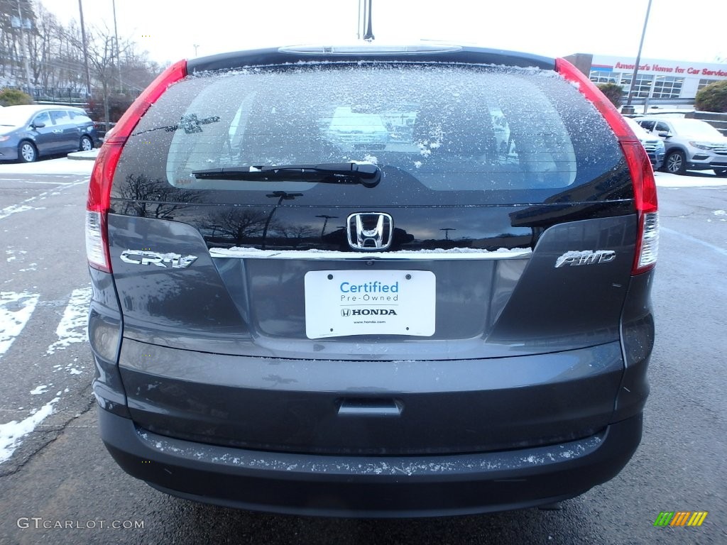 2014 CR-V LX AWD - Polished Metal Metallic / Gray photo #4