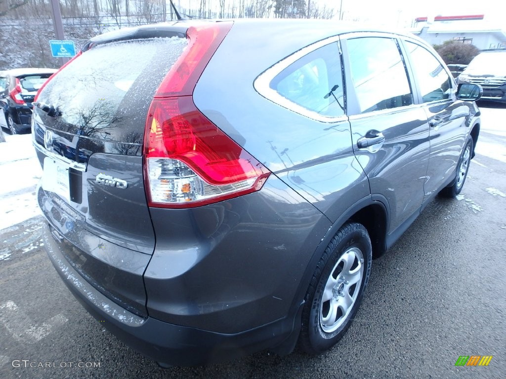 2014 CR-V LX AWD - Polished Metal Metallic / Gray photo #5