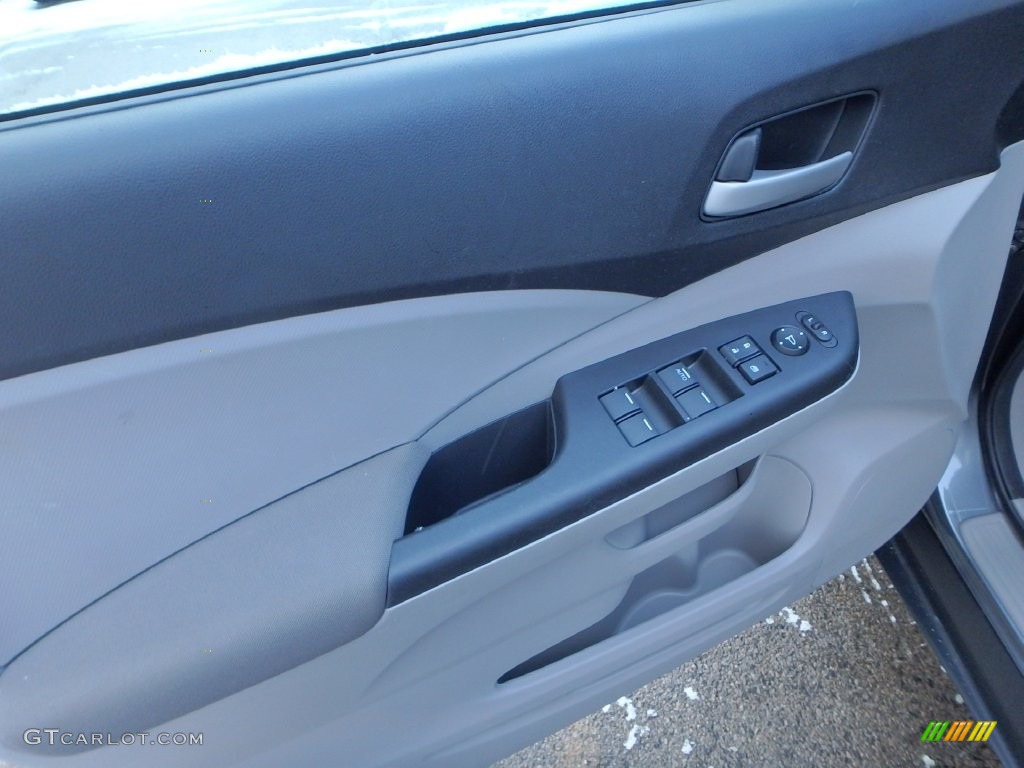 2014 CR-V LX AWD - Polished Metal Metallic / Gray photo #19