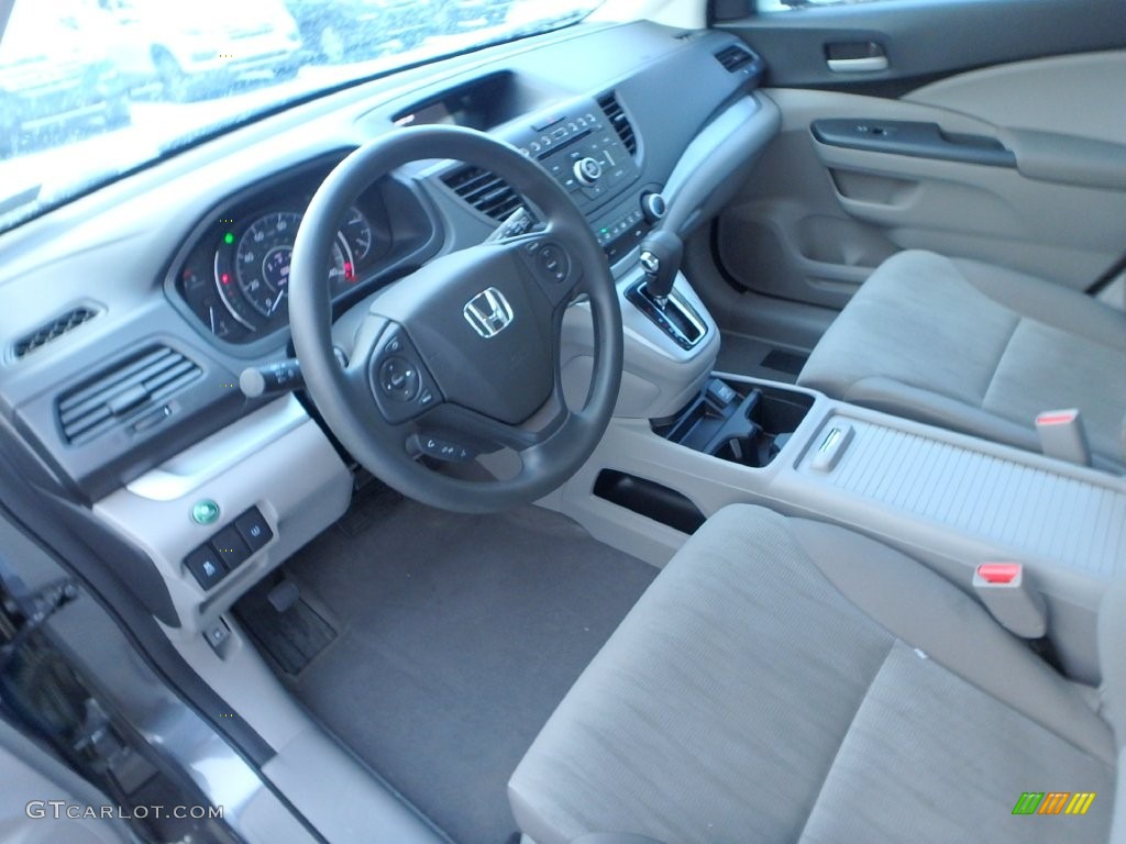 2014 CR-V LX AWD - Polished Metal Metallic / Gray photo #20